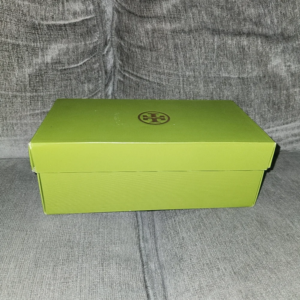 Tory Burch Green Shoe Box